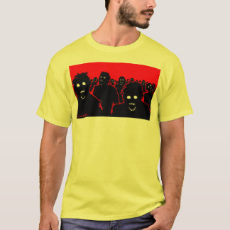 T-shirt "Chemise de zombi de l'horde"