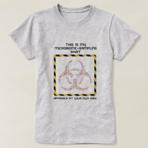 T-shirt Chemise d'échantillonnage de Microbiome