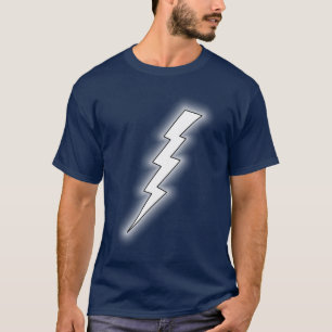 T-shirt Chemise d'éclair blanc