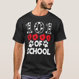 T-shirt Chemise d'école du 101e jour Le 100e jour d'un ens
