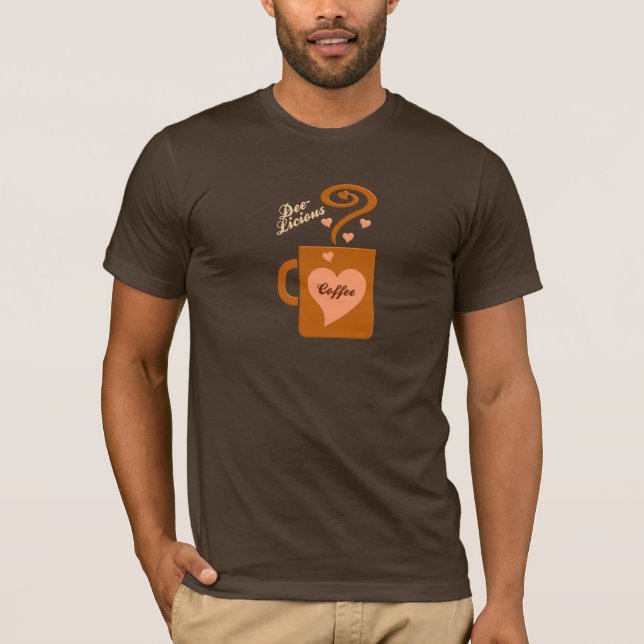 T-shirt Chemise Dee-Licious - choisir style et couleur (Devant)