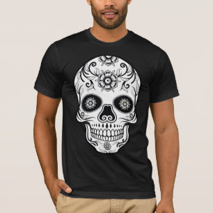 T-shirt Chemise d'Elegant Dia de los Muertos Skull  
