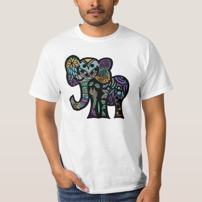 T-shirt Chemise d'éléphant (Devant)