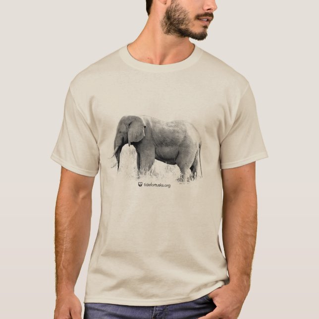 T-shirt Chemise d'éléphant (Devant)