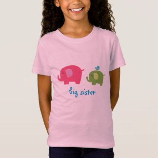 T-Shirt Chemise d'éléphant de grande soeur