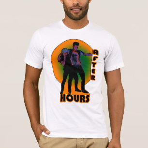 T-shirt chemise délirante du DJ de danse de club de fêta