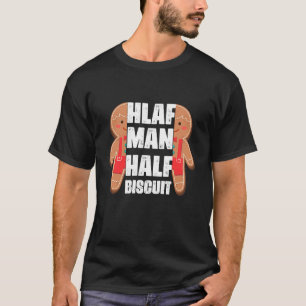 T-shirt Chemise demi-homme demi-biscuit