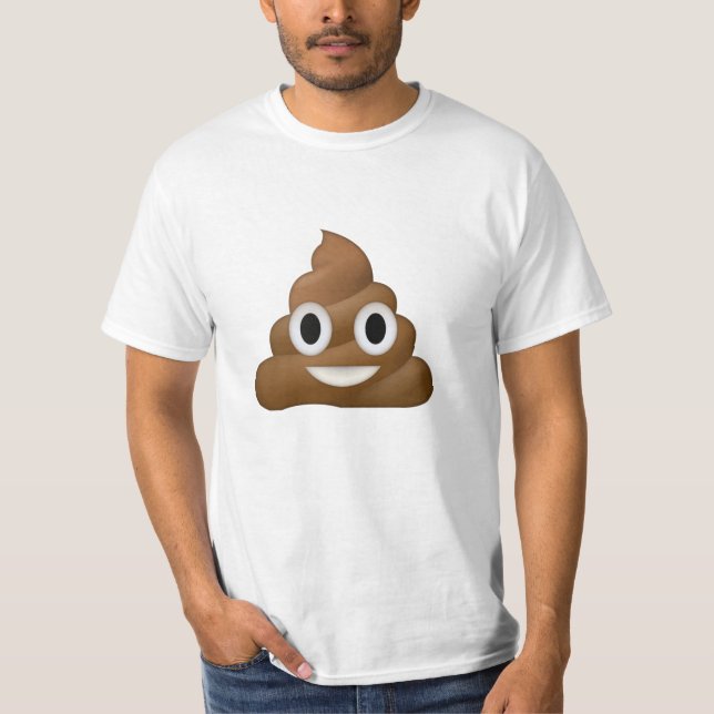 T-shirt Chemise d'Emoji de dunette (Devant)