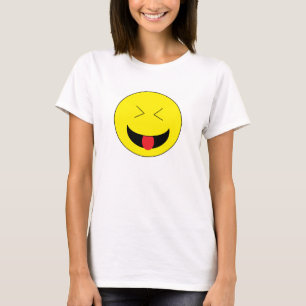 T-shirt Chemise d'Emoji des femmes