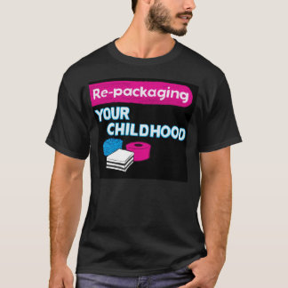 T-shirt Chemise d'enfance de Re-Emballage