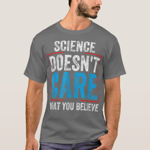 T-shirt Chemise d'enseignant en sciences La science se fic