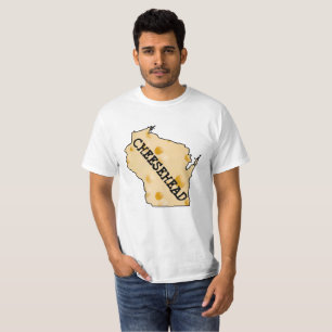 T-shirt Chemise d'ensemble d'état de tête de fromage du