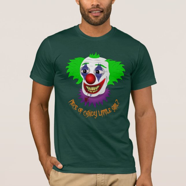 T-shirt Chemise déplaisante de clown (Devant)