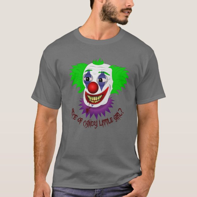 T-shirt Chemise déplaisante de clown (Devant)