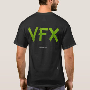 T-shirt Chemise d'équipage de VFX - vert/obscurité