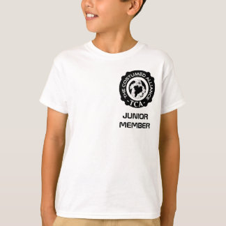 T-shirt Chemise d'équipage junior, Rouge