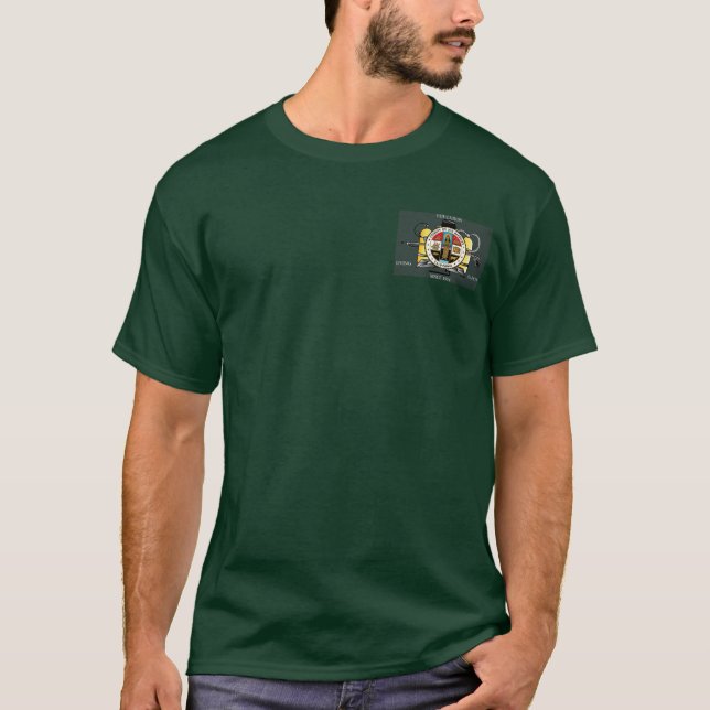 T-shirt Chemise d'équipe de poulpes de force (Devant)