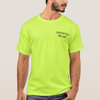 T-shirt Chemise d'équipe de secours en cas de catastrophe