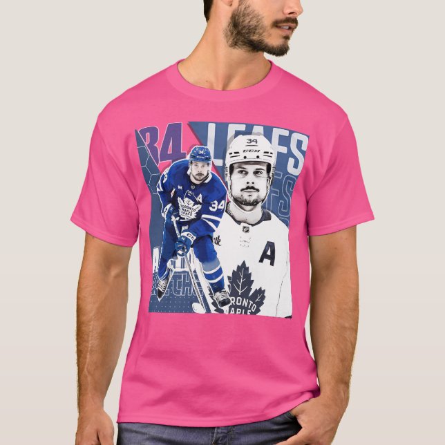 T-shirt Chemise d'érable Auston Matthews (Devant)