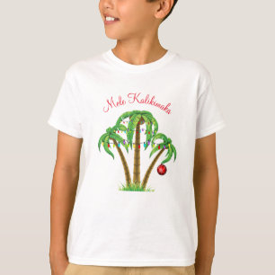 T-shirt Chemise des enfants de vacances Mele Kalikimaka
