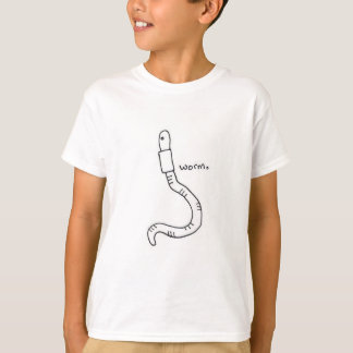 T-shirt Chemise des enfants de Worm