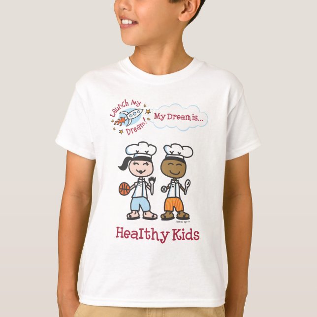 T-shirt Chemise "des enfants en bonne santé" de Remmi (Devant)