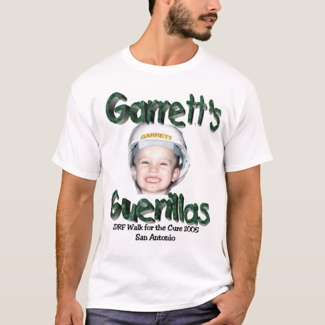 T-shirt Chemise des guérilleros de Garrett (Devant)
