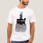 T-shirt Chemise des racines d'herbe de la révolution (Devant)