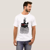 T-shirt Chemise des racines d'herbe de la révolution (Devant entier)