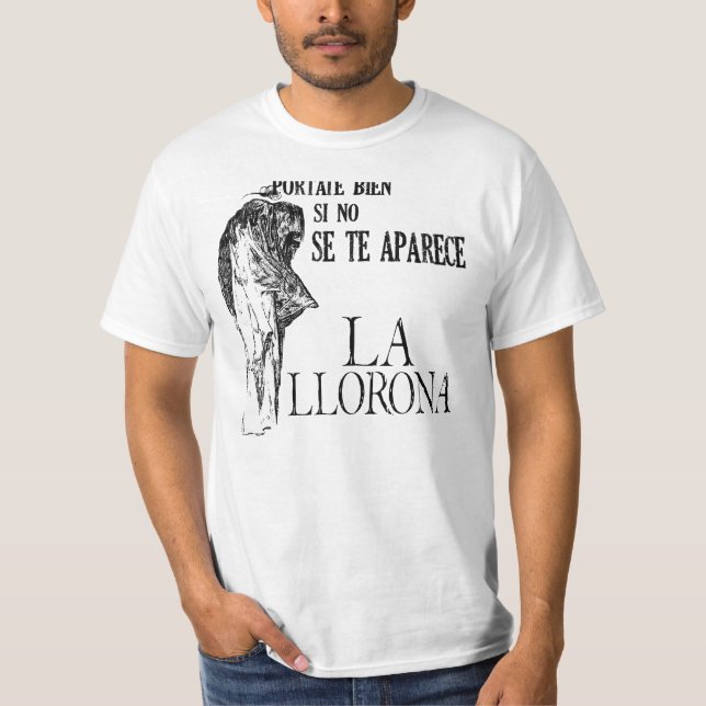 T-shirt Chemise d'Espagnol de Llorona de La (Devant)