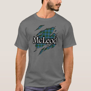 T-shirt Chemise d'esprit de tartan de MacLeod McLeod de