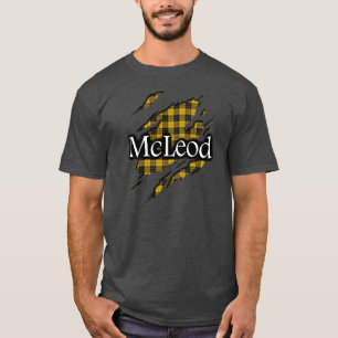 T-shirt Chemise d'esprit de tartan de MacLeod McLeod de