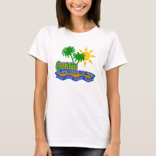 T-shirt Chemise d'état d'esprit de la Guam - choisissez le