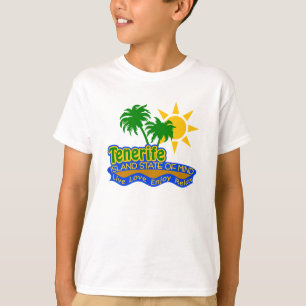T-shirt Chemise d'état d'esprit de Ténérife - choisisse