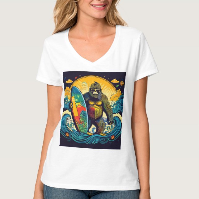 T-shirt Chemise d'été Bigfoot (Devant)