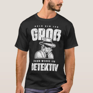 T-shirt Chemise Détective du Futur Cadeau Drôle Quand je G
