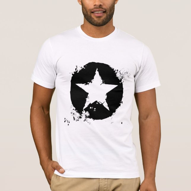 T-SHIRT CHEMISE D'ÉTOILE (Devant)