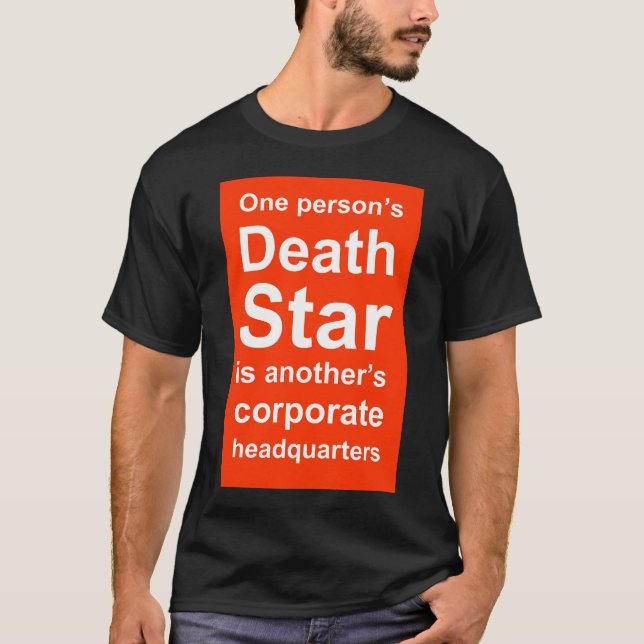 T-shirt Chemise d'étoile de la mort (Devant)