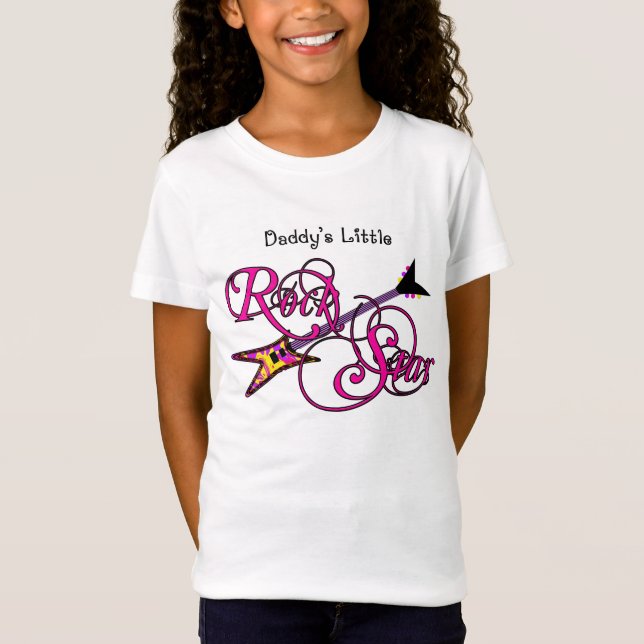 T-Shirt Chemise d'étoile de Little Rock du papa (Devant)