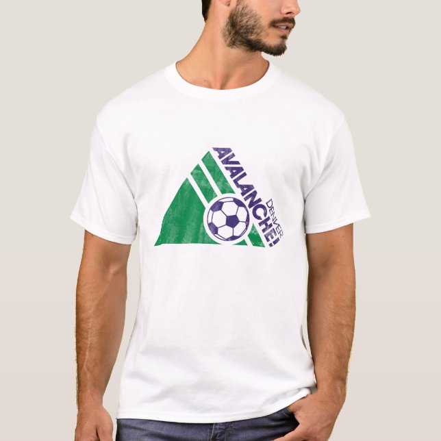 T-shirt Chemise détruite par football d'avalanche de (Devant)