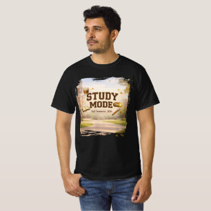T-shirt Chemise d'études — Maillot de rentrée scolaire