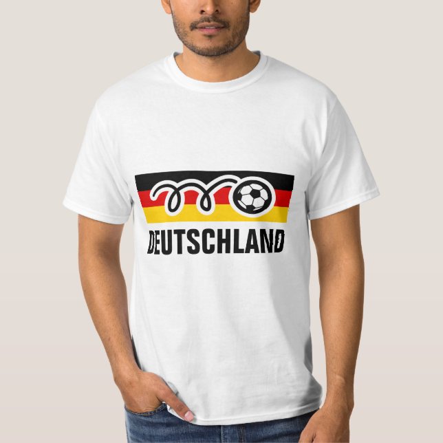 T-shirt Chemise | Deutschland Allemagne de fan de foot de (Devant)