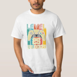 T-shirt Chemise déverrouillée de niveau 25