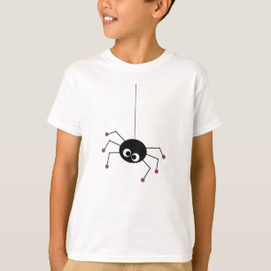 T-shirt Chemise d'Halloween éffrayante Spider