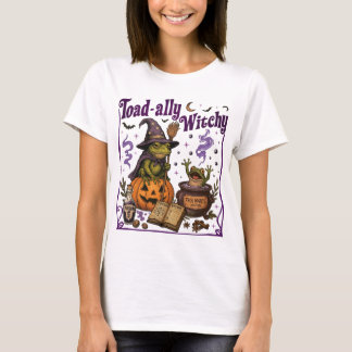 T-shirt Chemise d'Halloween en crapaud