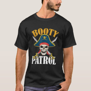 T-shirt Chemise d'Halloween Pirate de patrouille pour garç