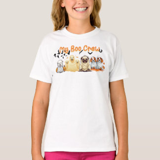 T-shirt Chemise d'Halloween pour enfants, Chemise de Chien
