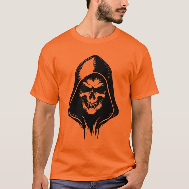 T-shirt Chemise d'Halloween pour hommes (Devant)
