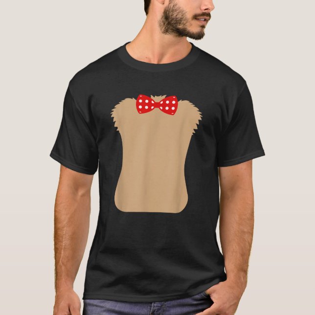 T-shirt Chemise d'Halloween Teddy Bear Costume (Devant)