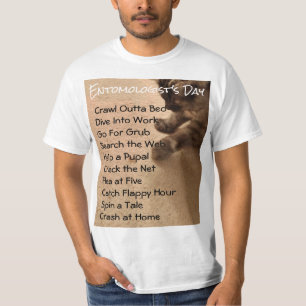 T-shirt Chemise d'humour d'entomologie par RoseWrites